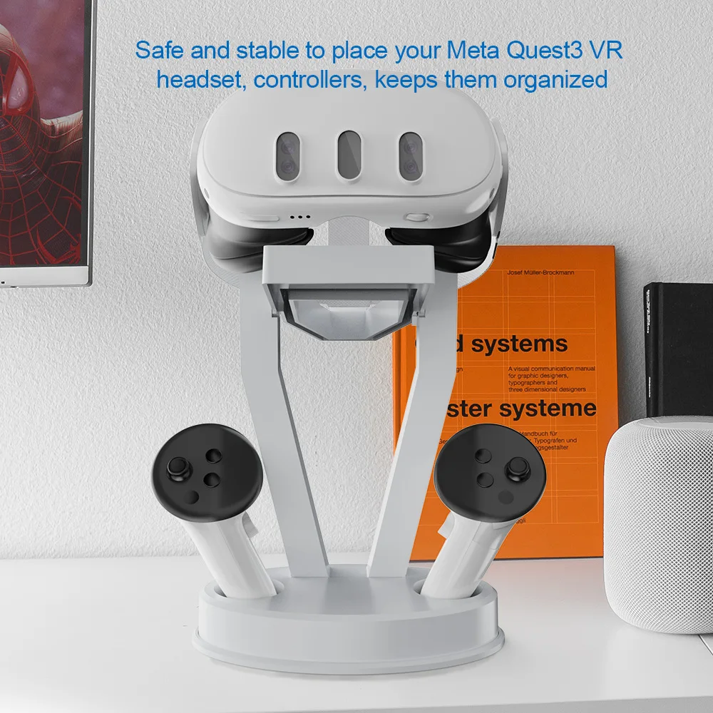 Für Meta Quest 3 Brillen halter Wand halterung Virtual Reality Headset  Zubehör Universal Stand Haken halterung - AliExpress