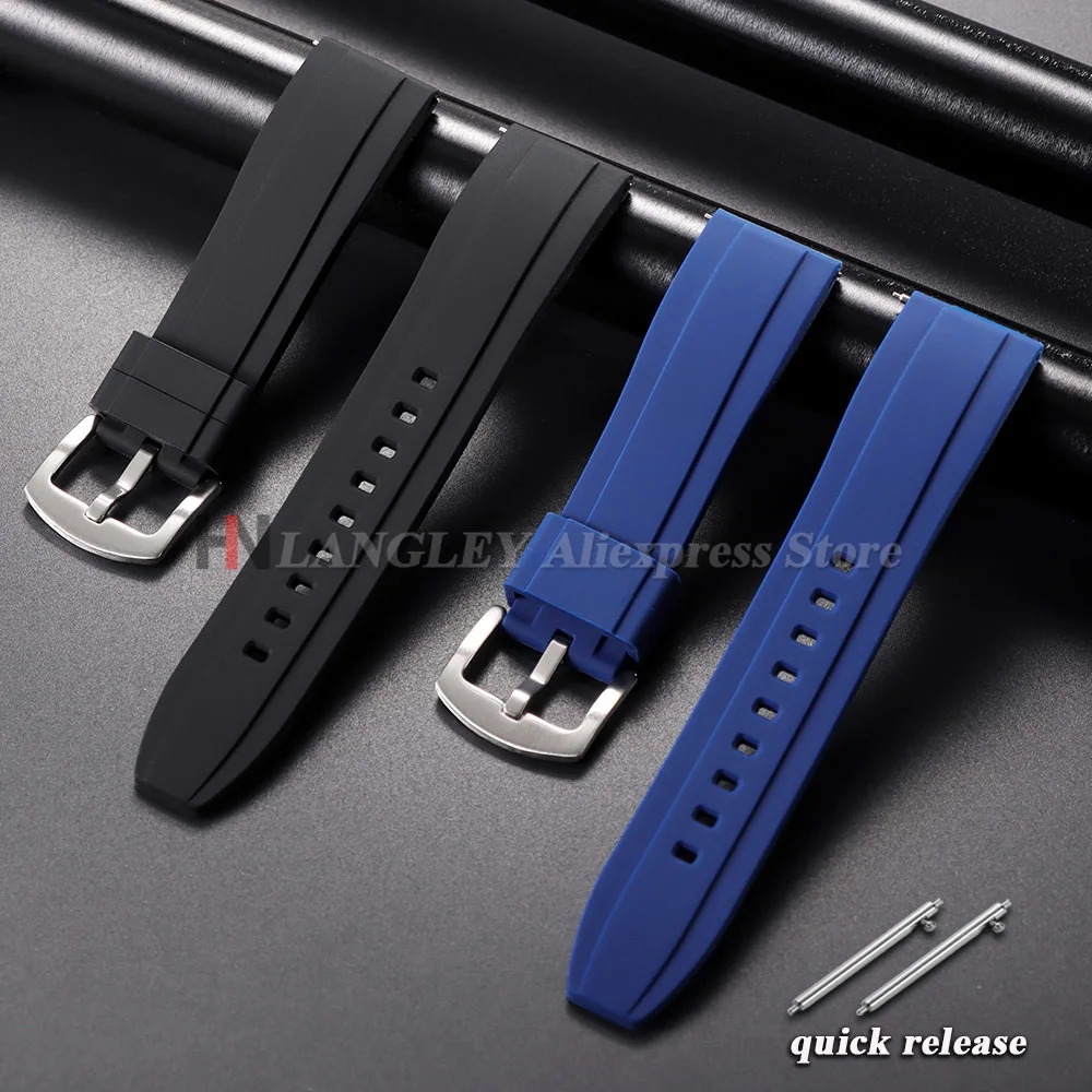 Universal Quick Release Waterproof Silicone Sport Watch Band