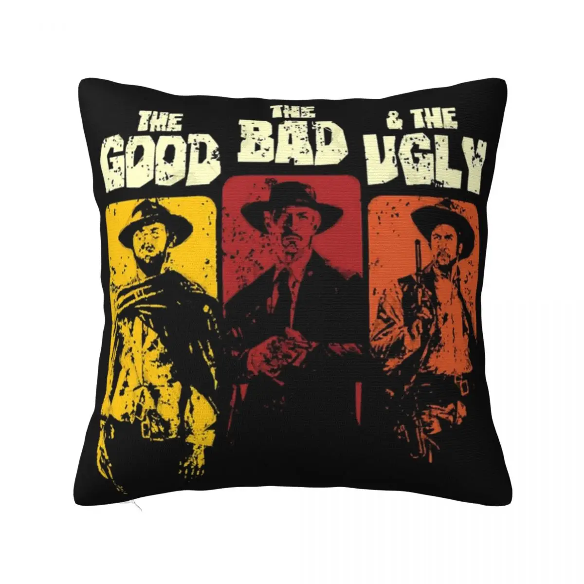 

The Good The Bad The гадкая Подушка Чехол с рисунком женский Декор фильм ТВ крутой Чехол-подушка для дома 45x45 см