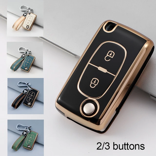 2 3 tasten Schlüssel Fall Abdeckung für Peugeot Partner Tepee 207 307 308  407 für Citroen C-Crosser C3 c4 Picasso Berlingo Fall Keychain - AliExpress