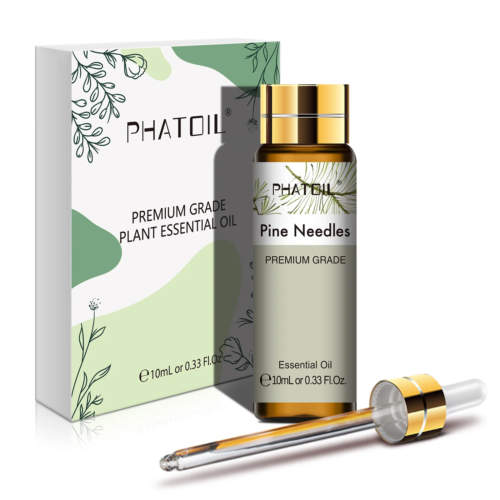 PHATOIL Aromatic Essential Oil Blend: Sandalwood & Lemon Infusion - 10ml for Diffuser and DIY Projects