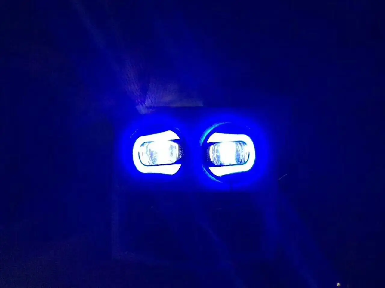 For Toyota Nissan Mitsubishi Suzuki 2Pcs DRL COB Fog Lamp 3.5 Inch 12-24V High Brightness and High Power Daytime Running Light detail image 1