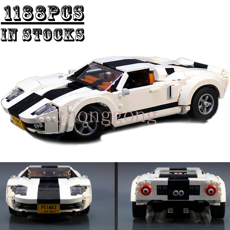 

Новинка 2022, классический спортивный автомобиль GT40 и LC5000 Hypercar, модель супер гоночного автомобиля, конструктор в сборе, детская игрушка, подарки