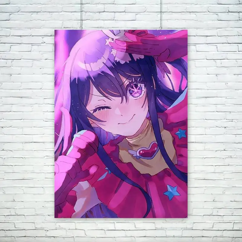 Anime Oshi no Ko POSTER Wall Pictures For Living Room Fall Decor Small -  AliExpress