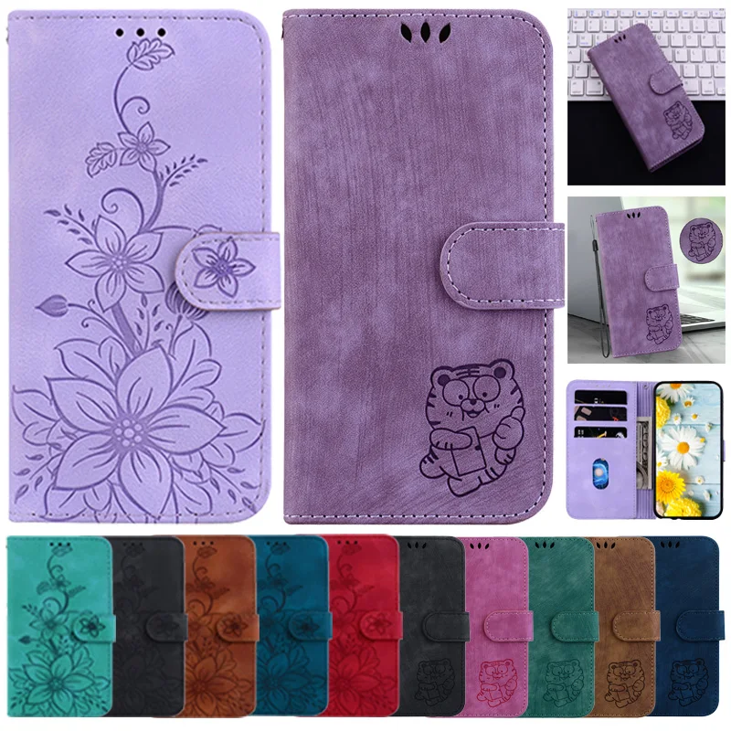 Leather Flip Phone Case - Stylish Protection and Elegance