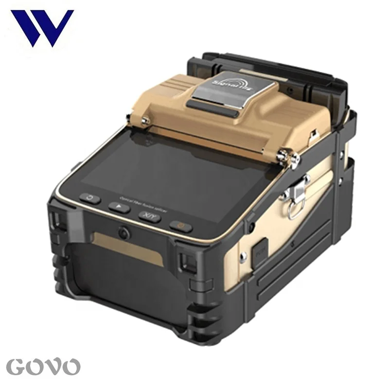 Fiber Welding Machine Telecom Fusion Splicer AI-8C FTTH Mini Fusion Splicer Six-motor Machine