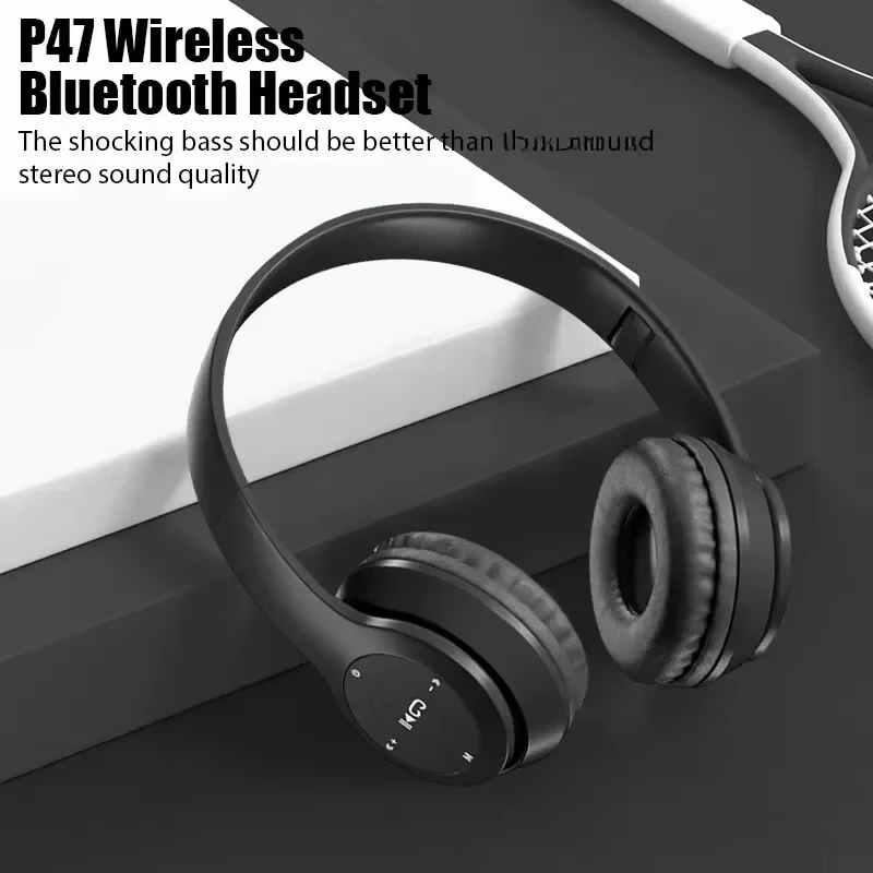 Wireless Bluetooth Over Ear Headphones Noise Reduction