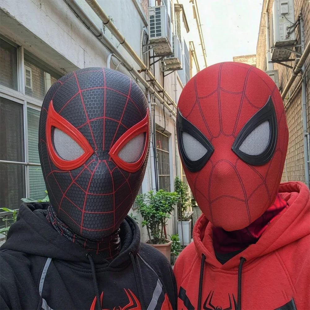 Spider-Man New Day Handmade Cosplay Mask - Perfect Cartoon Collectible Gift Item
