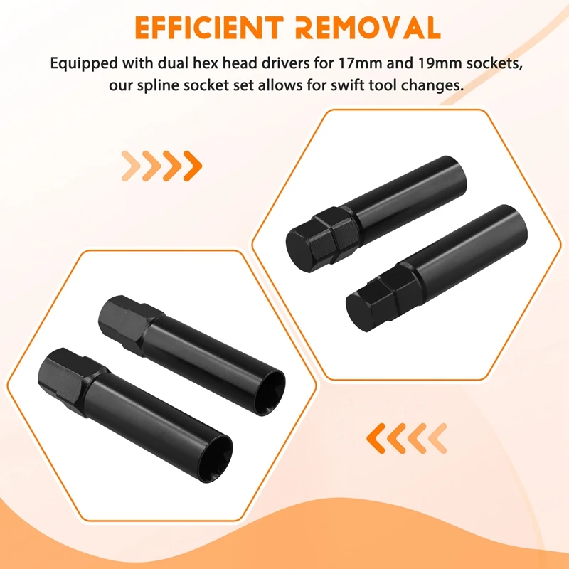 10 Spline Lug Nut Socket,Compatible With Bimecc Trinidad And Tobago