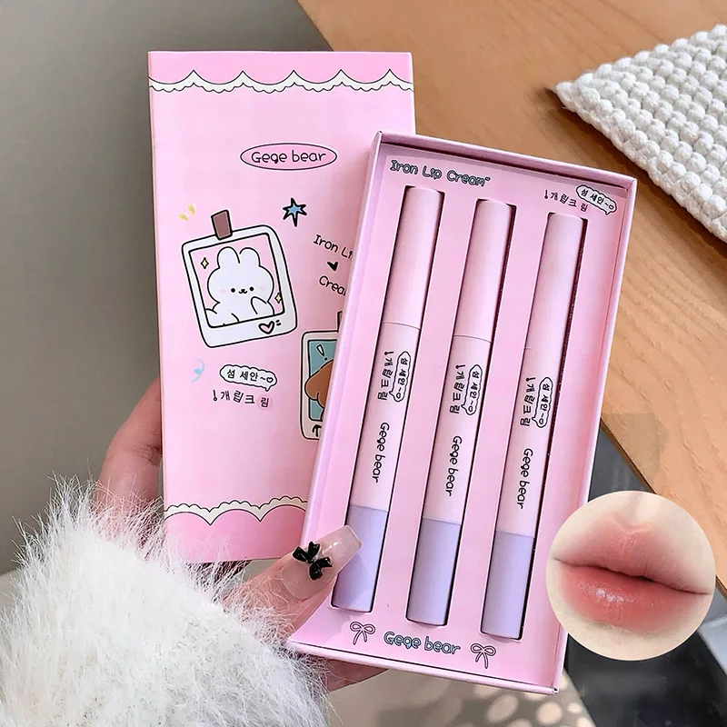 كريم جيج بير للعناية بالشفاه، عبوة من ثلاثة في علب...