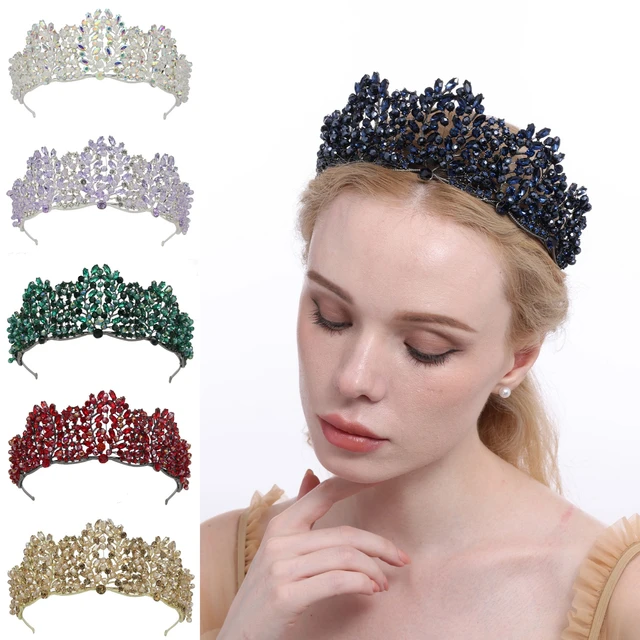 Tiara Et Couronne Pour Femmes Bandeau En Cristal Accessoires Pour