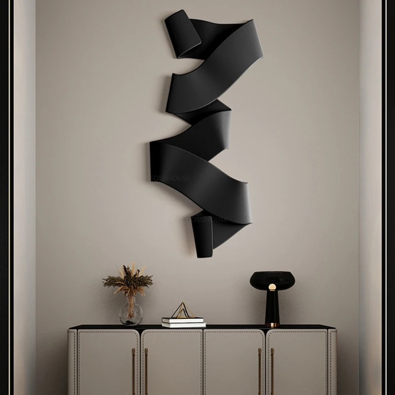 French Metal Wall Art Decorative Accessories for Home Living Room Wall Decoration Creative Corridor Room Decors Aesthetic 5