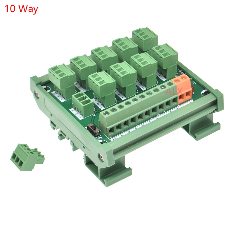 Interruptor de Proximidade, Sensor Terminal Block, Placa