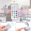 2Pack Remote Wireless LED Spotlights Rotatable Accent Lights Battery Powered Puck Picture Lights Indoor Closet Lights Wall Lamp 3