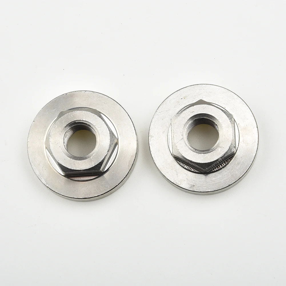 

2Pc Hexagon Nut Set For Angle Grinder Disc Flange Nut Quick Release Power Tools Angle Grinder Modification Accessories