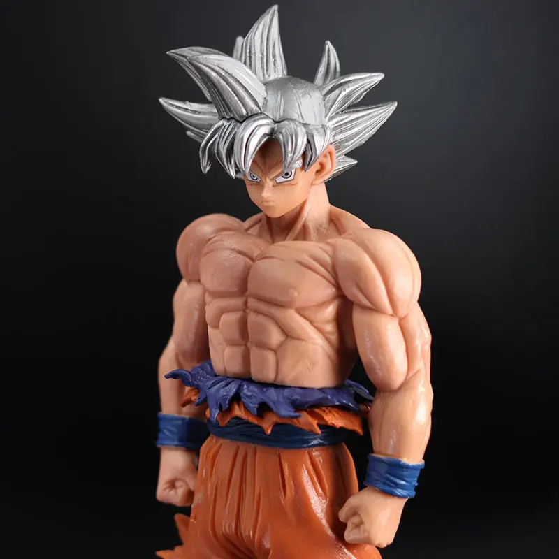 28cm super saiyan dragon ball son goku figuras de ação grandista nero goku  ultra instinto cabelo