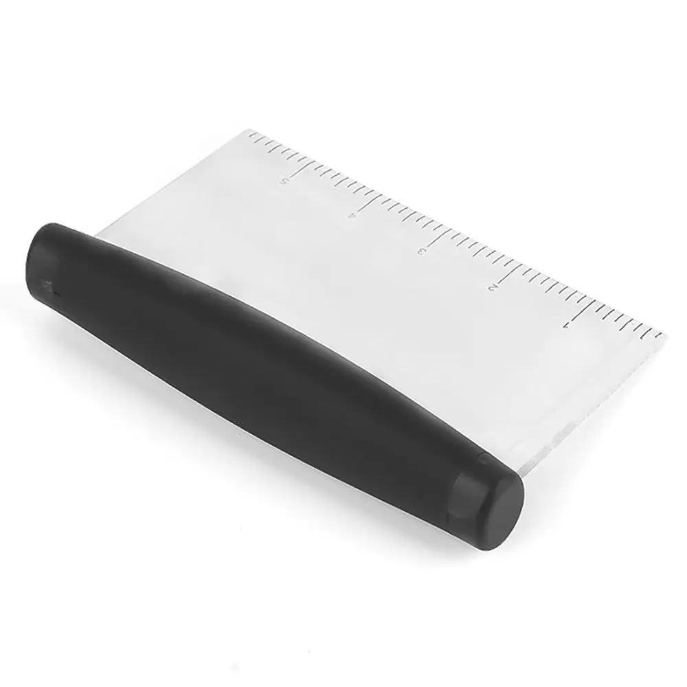 Dough Scraper Bench Scraper Multi-Purpose Stainless Steel for Bread Pizza