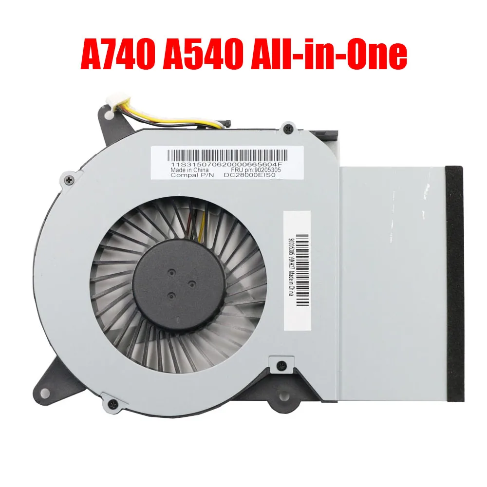 Ventola Di Raffreddamento All-In-One Per Lenovo A740 A540 90205304 90205305 Dc5V 2.25W Nuovo