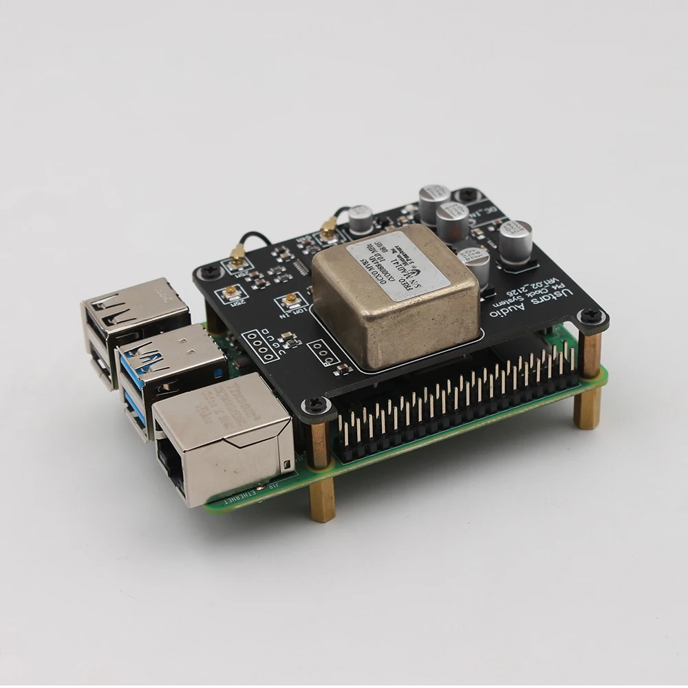 Nvarcher Hifi Audio Clock Board Ocxo Temperatura Constante Oscilador de Cristal Atualização para Raspberry pi 4b
