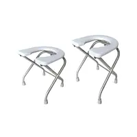 Toilet Seat for Seniors, Portable Non-Slip Design for Bathroom Use 2