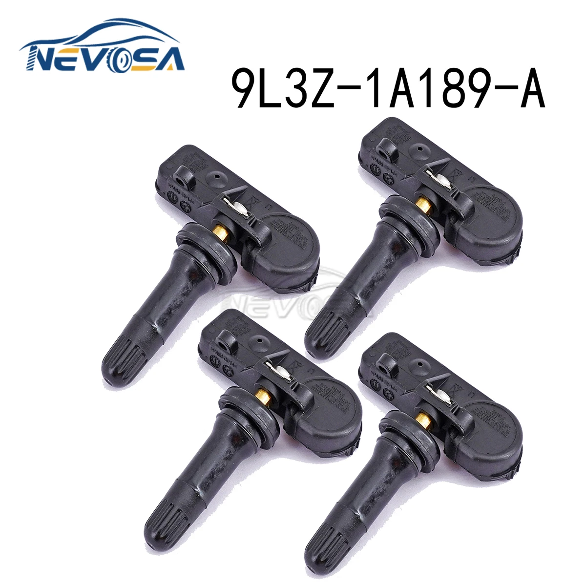 Capteurs TPMS Pour Ford Ecosport, Fiesta, Focus (2012+) - Remplace 1862980, 2036832, 2318530, Pack De 4
