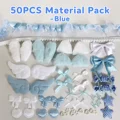 Blue 50pcs