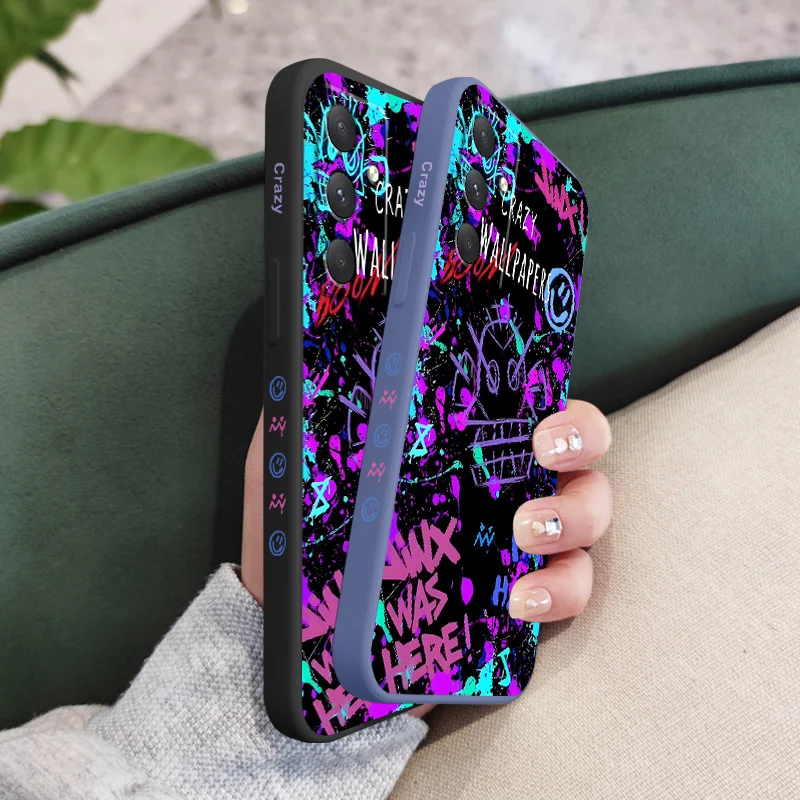 Vibrant Graffiti Art Phone Case - Bold & Colorful Cover