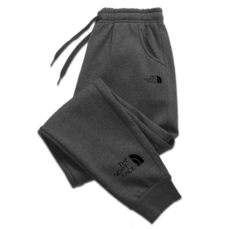 Fashion printed men's pants fall/winter new sports jogging pants fitness loose fitting clothes solid color clothes street casual pants sports pants casual sports pants printed pants