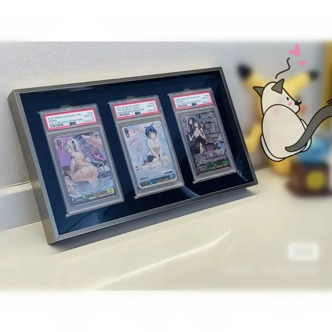 CADRE POUR CARTES DE COLLECTION - GB EYE - PRÉSENTOIRE À CONTOUR NOIR Pour 50 Cartes  3665361107606 1