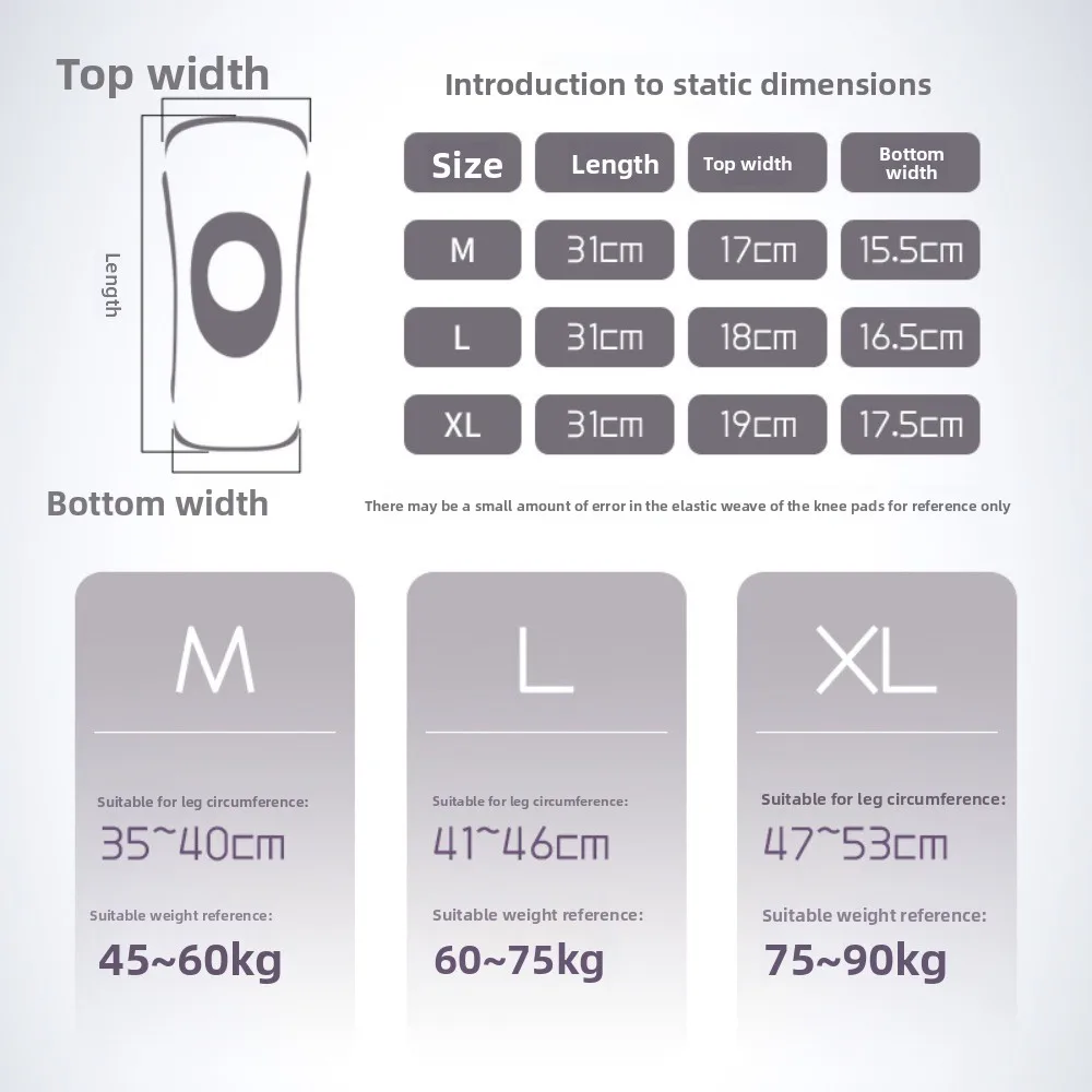 Basketball Knee Brace with Silicone Straps  Spring Support Running Cycling  Outdoor Sports Breathable Knee Protection Sleeves view 4