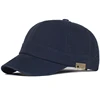 Four Seasons Short Brim Baseball Cap Cotton Men Women Soft Vintage Dad Hat Adjustable Trucker Style Low Profile Caps 3