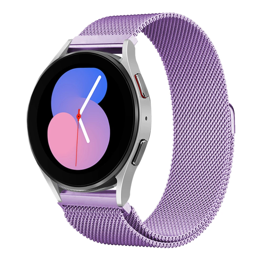 Premium Metal Milanese Magnetic Loop Strap - Elegant Replacement Bracelet