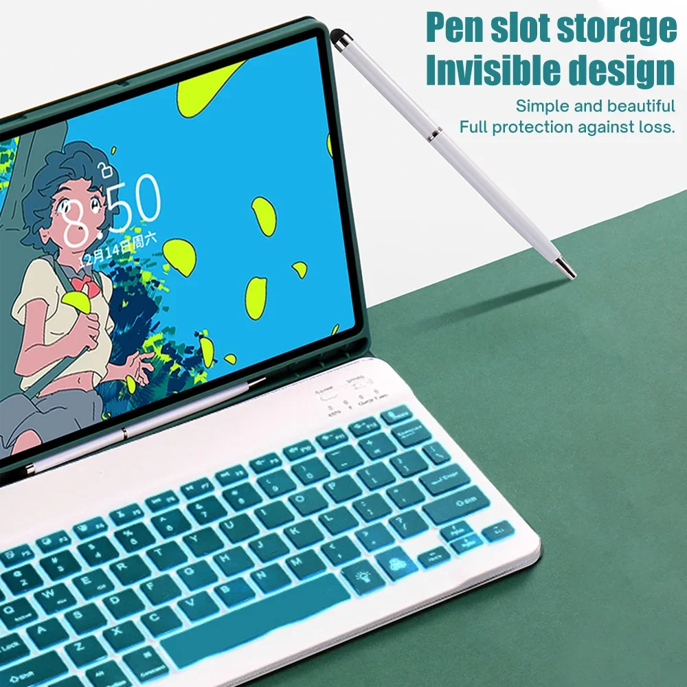 Samsung Tab S9 FE/S10 FE 10.9''、A9 Plus/S7 S8 S9 11''用バック