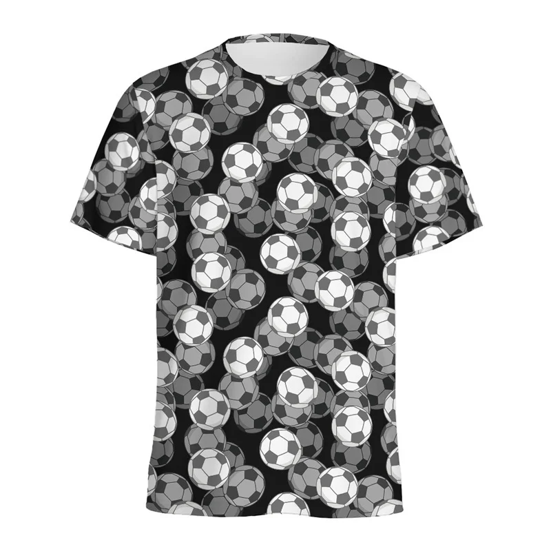 thumbnail image 1 of Camiseta con estampado de fútbol americano para hombre, camisetas con estampado 3D de fútbol, camisetas casuales de moda de verano con cuello redondo, camisetas holgadas de manga corta, ropa de calle, 1 of 4