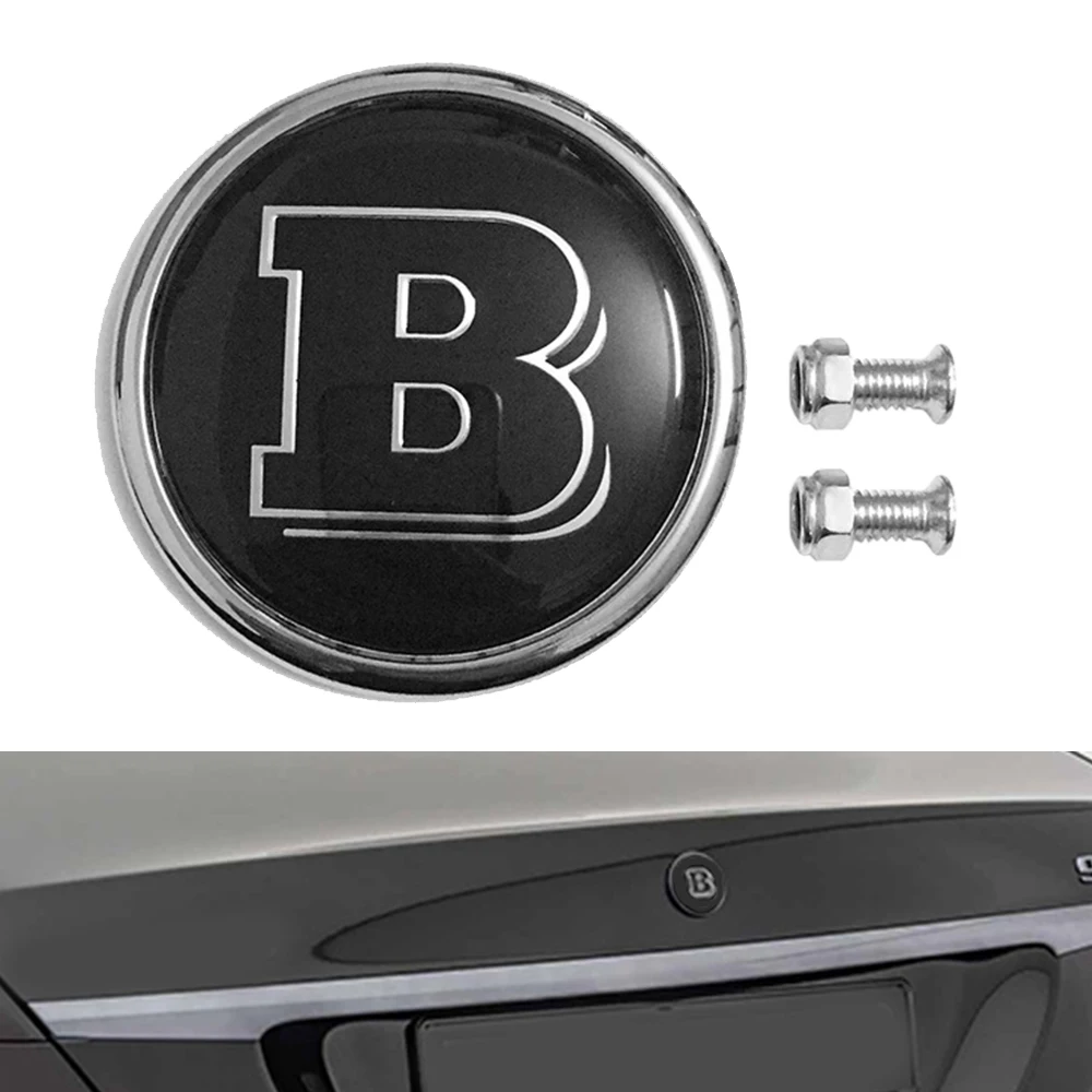 Tanie 60MM środkowy naklejka z logo na bagażnik naklejki dla Mercedes Benz W212