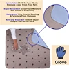 Washable Dog Pee Pads with Puppy Grooming Gloves,Puppy Pads,Reusable Pet Training Pads,Large Dog Pee Pad 1