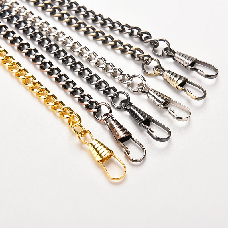 Pocket Watch Chain 4mm Pocket Watch Chain for Antique Quartz Women Men Vintage Pocket Watch Bronze Alloy Chain 1PC