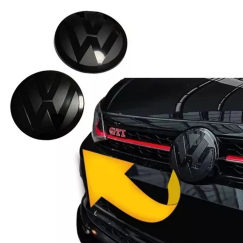Car Emblem Not Affect ACC Car Front Grill Rear Trunk Emblem Lid For Volkswagen Golf 6/7/7.5/8/Passat /Polo /CC/ Jetta/Tiguan car emblem