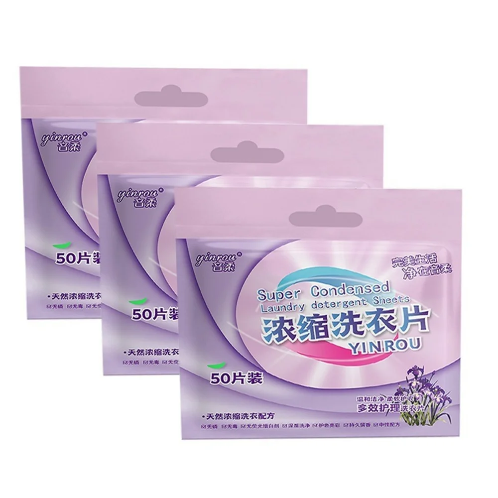 Concentrated Laundry Tablets 10g Deep Cleanliness Color Protection Natural Plant Clothes Cleaning Supplies Washing Powder