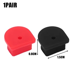 Waterproof Dust Plugs for Versatile Cable Kits - Red & Black (1pair)