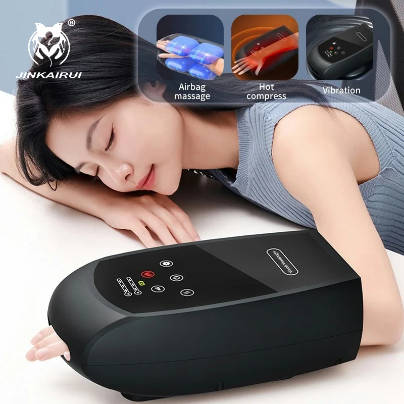 Electric Hand Massager with Airbag Compression and Warm Heating