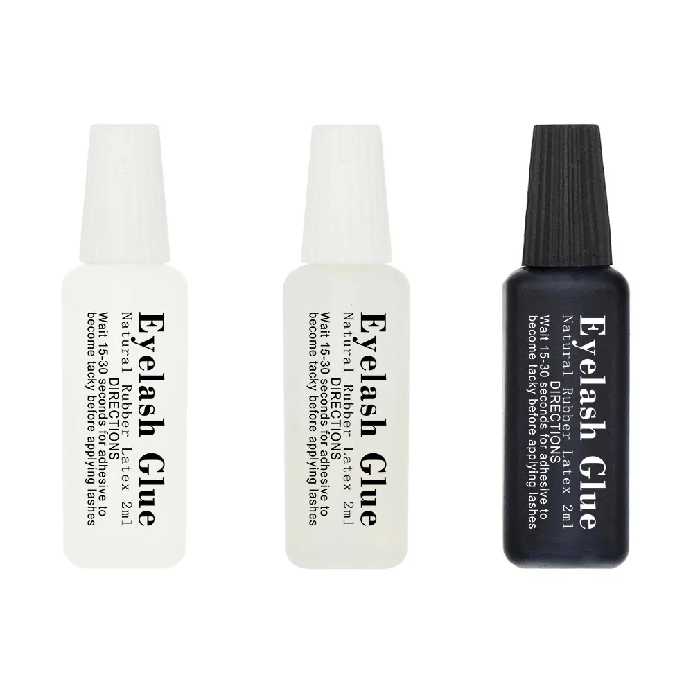 HighQulity3pc2MLNaturalRubberLatexEyelashGlueOneDayLast