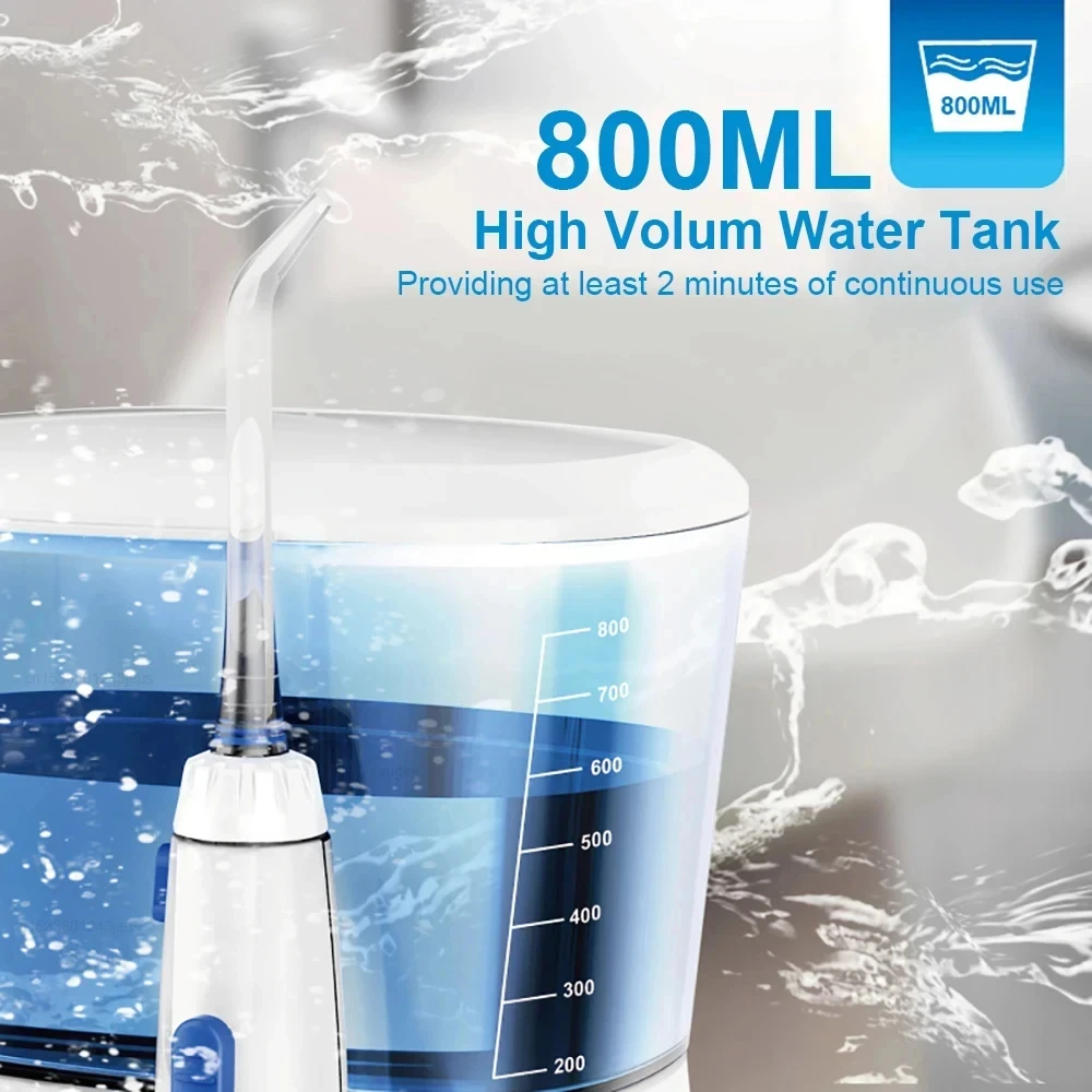 Waterpulse Oral Irrigator Water Flosser High Pressure Electric Dental for Teeth