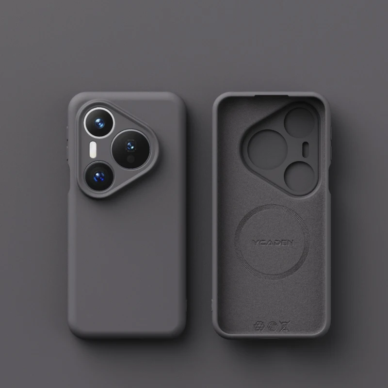 Premium Soft Liquid Silicone Magnetic Case – Luxurious Protection with MagSafe Compatibility