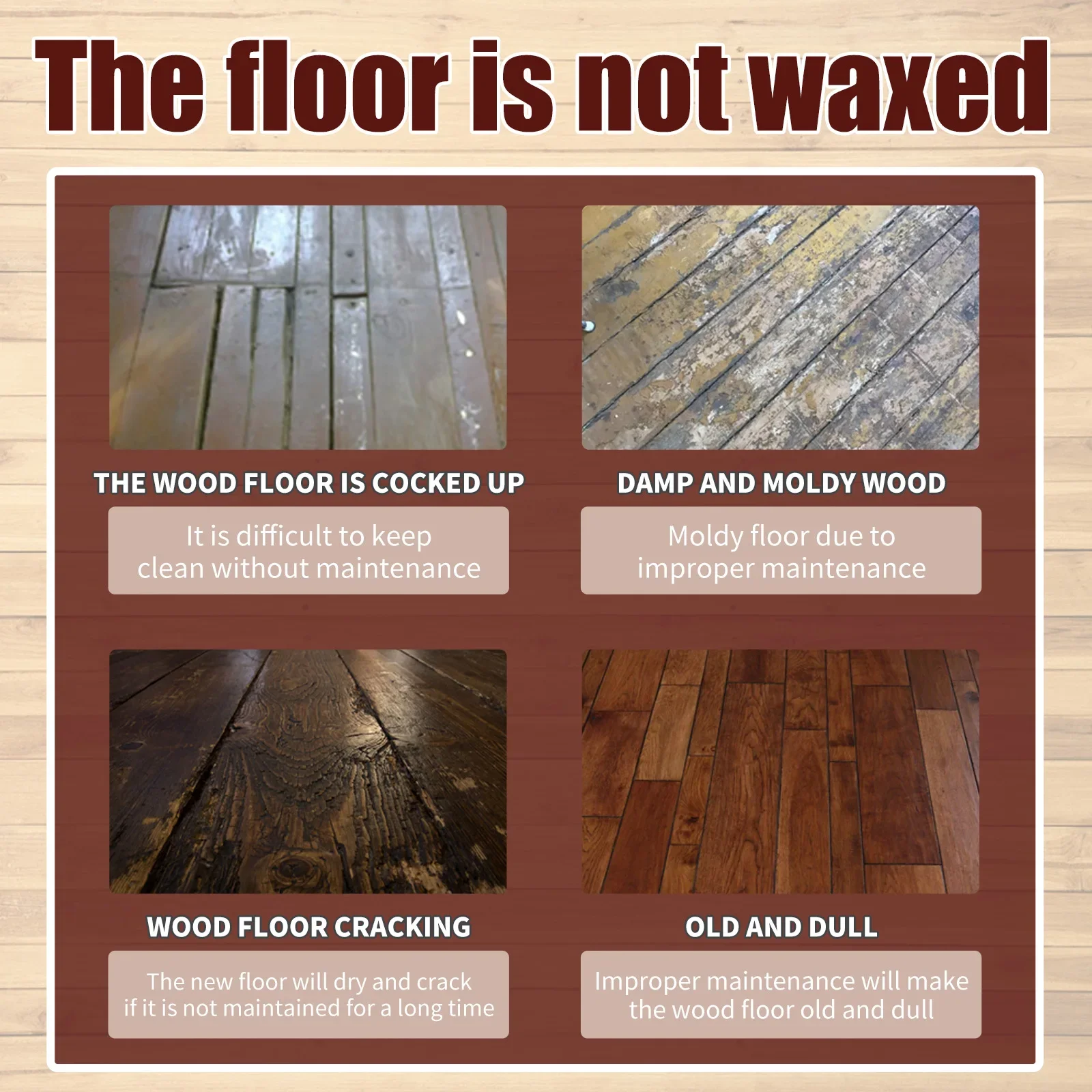 2/3pcs Floor Cleaner Strong Decontamination Scale Removal Wood Floor Cleaning Tile Cleaning Polishing Brightening Home