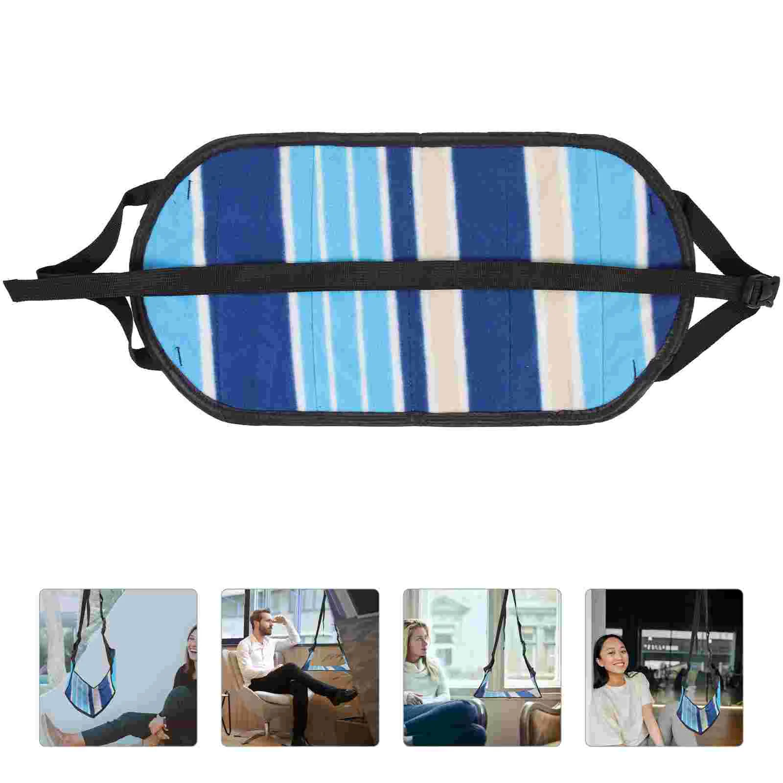 

Travel Mat Accessories Foot Rest Hammock Pedal Heel Oxford Cloth Office