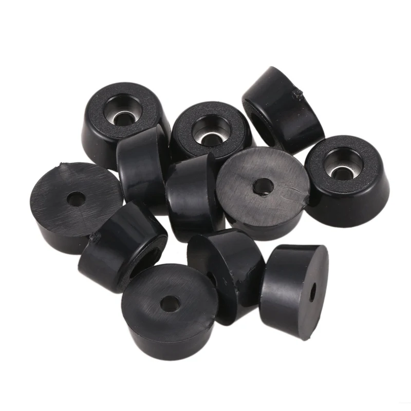 

LBER Furniture Non-slip Tapered Rubber Feet Washer 22mm x 10mm 12 Pcs