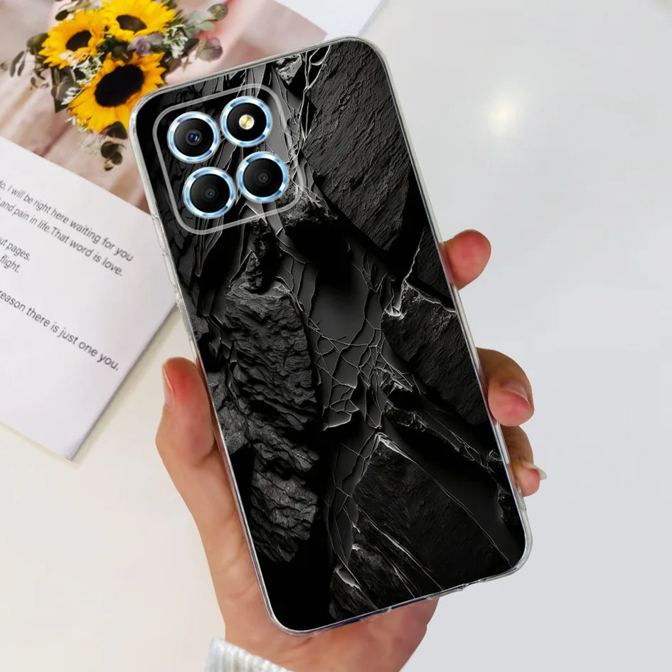 Fashion Butterfly Flower Soft Silicone Shockproof Phone Case Cover