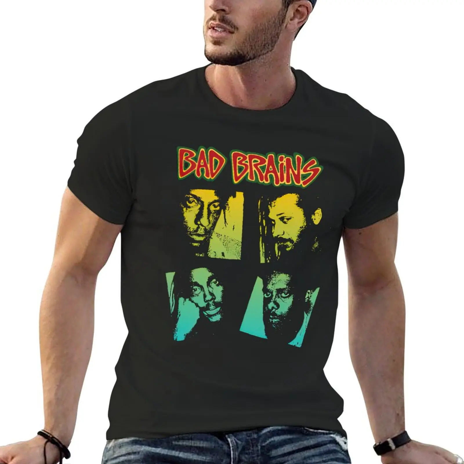 

Bad Brains T-Shirt tops plus size tops cute tops customs shirts men