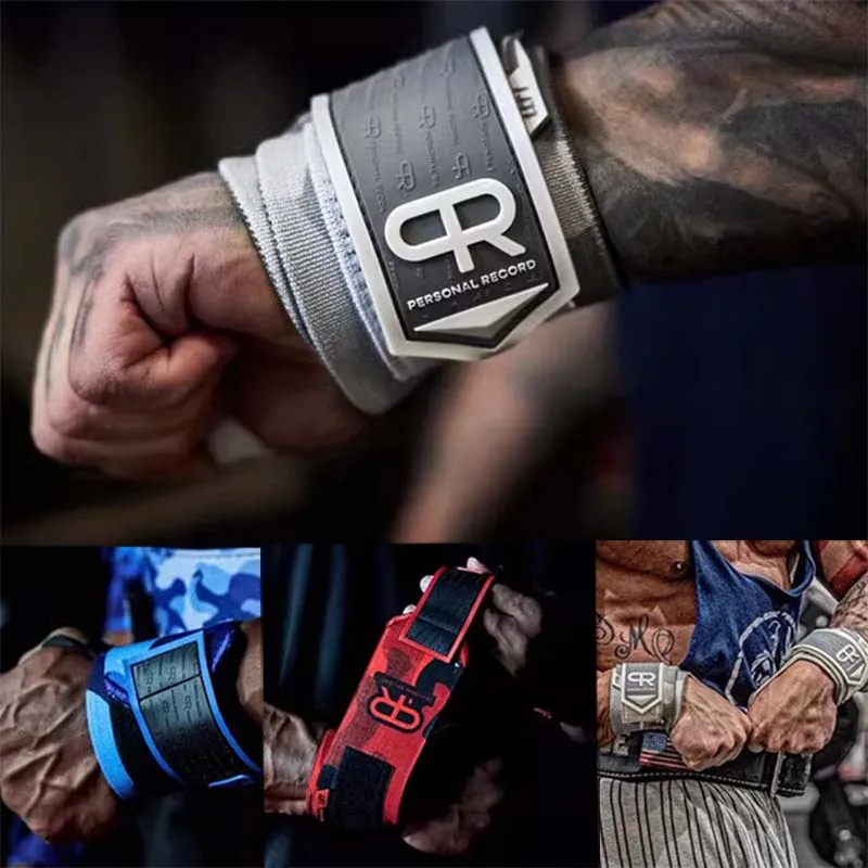 Camouflage Wrist Wraps Gym Fitness Weight Lifting Hand Brace Crossfit